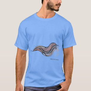 Camiseta Arte Conceitual Orgânica EM CONSTANTE EVOLUÇÃO