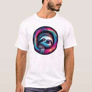 Camiseta Arte Cósmica da Galáxia da Lama