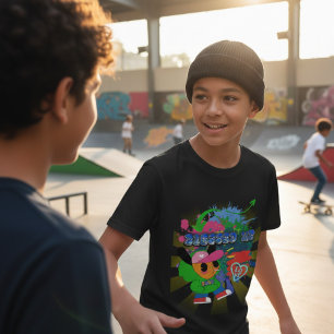 Camiseta Arte Cristã Abençoada Inspirada no Hip Hop