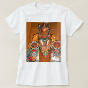 Camiseta Arte Cultural Única - Sri Lanka/Design indonésio