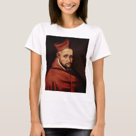Camiseta Arte da Biblioteca Romana de São Roberto Belarmino