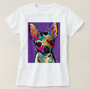 Camiseta Arte da chihuahua