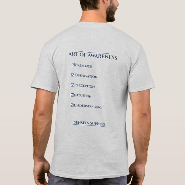 Camiseta Arte da Consciência (Verso)