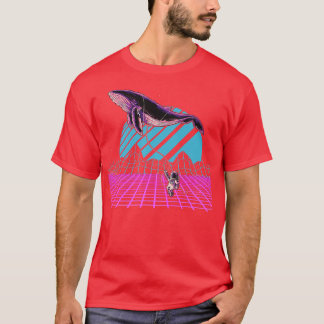 Camiseta Arte da década de 90 Astronomia Espacial por Ondas