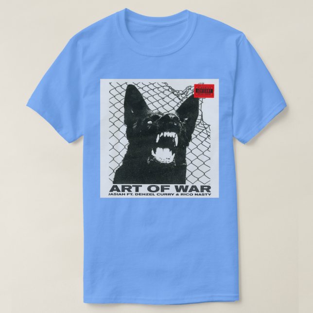 Camiseta Arte Da Guerra Jasiah (Frente do Design)