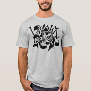 Camiseta Arte da guitarra por William F. Tracy III