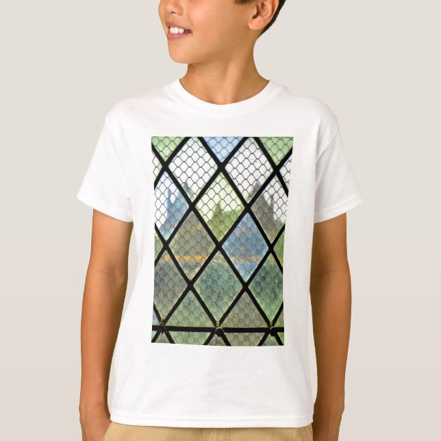 Camiseta Arte da janela (Frente)