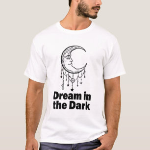 Camiseta Arte da Lua Sonho no Escuro ADOM