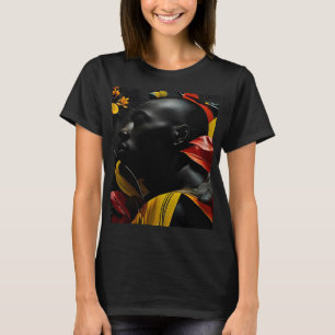 Camiseta Arte da moda africana