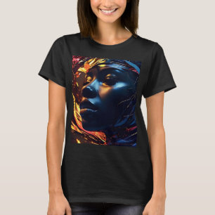 Camiseta Arte da moda africana
