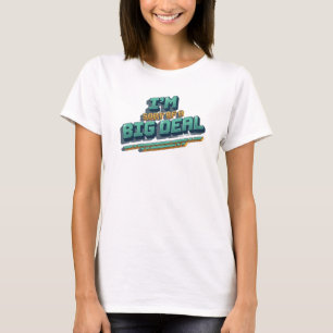 Camiseta Arte da Moda Cativante UMA GRANDE ONDA