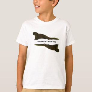 Camiseta Arte da Natureza Fauna Esquilo Fofo