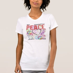 Camiseta arte da paz