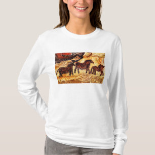 Camiseta Arte da rocha de Lascaux