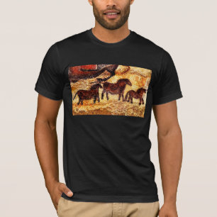 Camiseta Arte da rocha de Lascaux