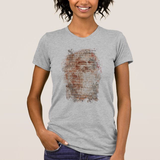 Camiseta Arte da rua Autoretrato da Vinci (Frente)