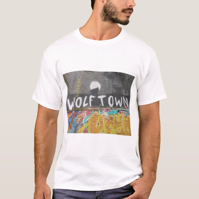 Camiseta Arte da rua de Wolverhampton (Frente)