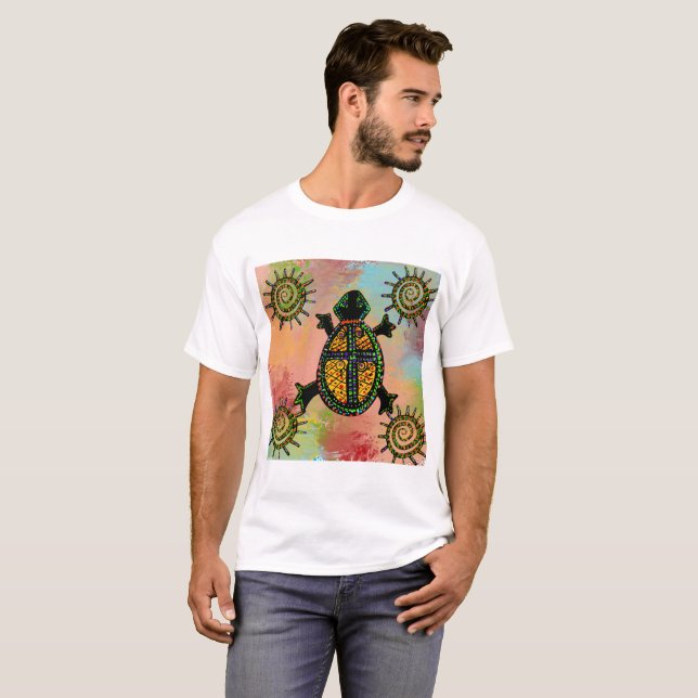 CAMISETA ARTE DAS TARTARUGAS DO SUDESTE (Frente Completa)