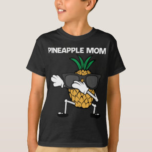 Camiseta Arte De Abacaxi Engraçada Para Mãe Fruta Verão Lo
