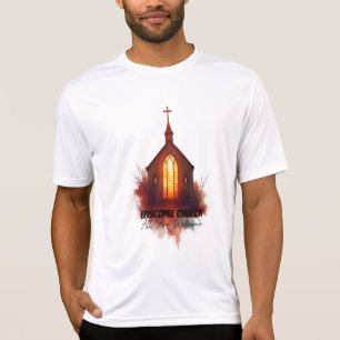 Camiseta Arte de abertura episcopal - Todos são bem-vindos