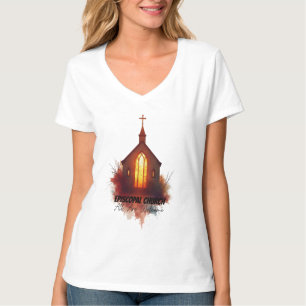 Camiseta Arte de abertura episcopal - Todos são bem-vindos