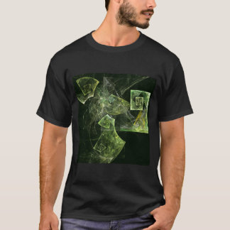 Camiseta Arte de Abstrato de Balanceamento Rastreado