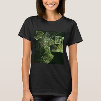 Camiseta Arte de Abstrato de Balanceamento Rastreado
