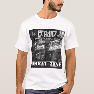 Camiseta Arte de Álbum da Zona de Combate B.F. Raid 