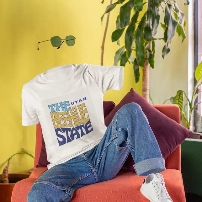 Camiseta Arte de Apelido do Estado de Utah (Criador carregado)