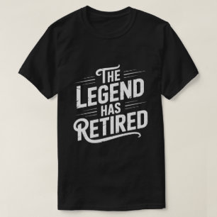 Camiseta Arte de Aposentadoria para Homens Mulheres Avô Pai