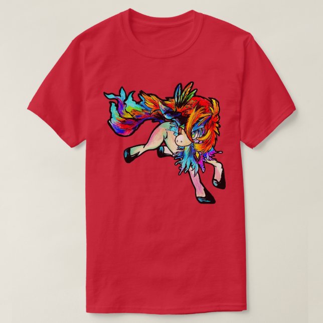 Camiseta Arte de aquarela Keldeo (Frente do Design)