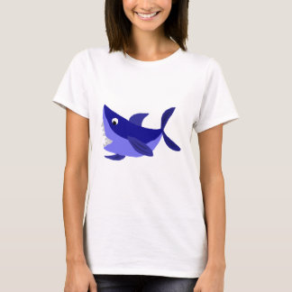 Camiseta Arte de arreganho engraçada do tubarão