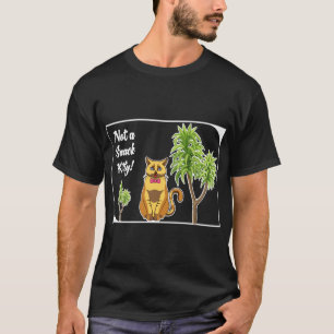 Camiseta Arte de Aviso de Dracaena Tóxico para Gatos