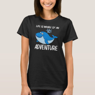 Camiseta Arte De Baleia Para Homens Orca Narwhales Blue Wha