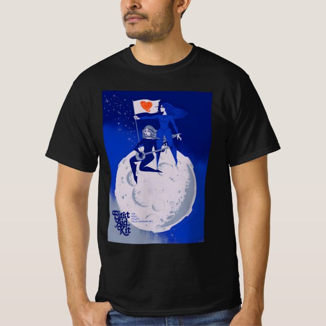 Camiseta Arte de banda de primeiros socorros (Frente)