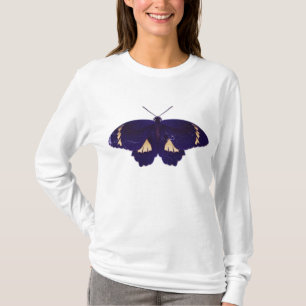 Camiseta Arte de Borboleta Vintage