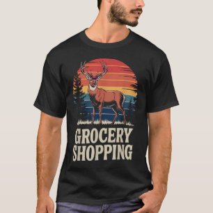 Camiseta Arte de Caça ao Veado para Caçador de Alce