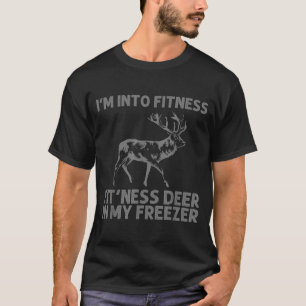 Camiseta Arte de Caça ao Veado Para Homens Mulheres Caçador