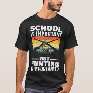 Camiseta Arte de Caça ao Veado Para Meninos Caçador de Vida