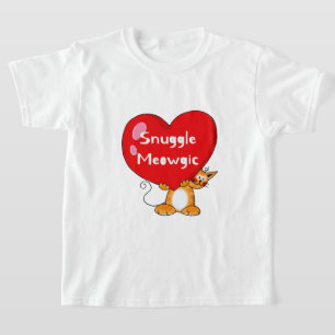 Camiseta Arte de Canuca Meowgic Engraçada