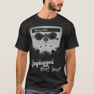 Camiseta Arte de cassete de Falha Surreal Escura