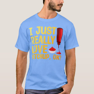 Camiseta Arte de Catchup Legal para Homens Mulheres Tema Ca