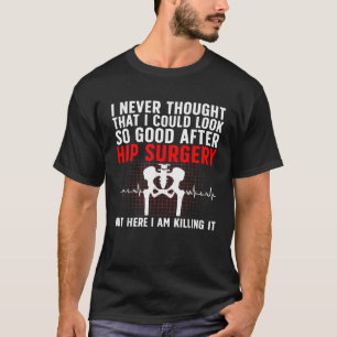 Camiseta Arte de Cirurgia de Quadril para Homens e Mulheres