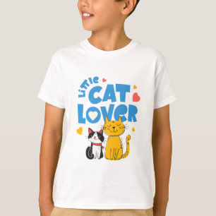 Camiseta Arte de Citação Fofa para Amantes de Gatos