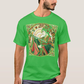 Camiseta Arte de Combate à Espada Chinesa Deco Mucha MashUp
