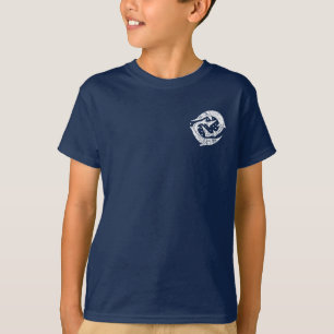 CAMISETA ARTE DE CORTE DE MADEIRA DE STURGEON FOI PESCADA