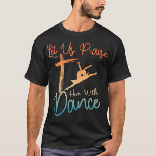 Camiseta Arte de Dança Para Menina Mulher Amante de Dança R