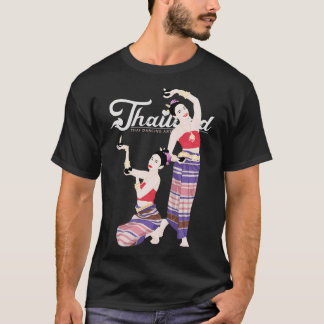 Camiseta Arte de Dança Tailandesa