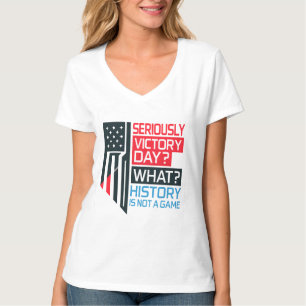 Camiseta Arte de declaração política ousada - História Impo