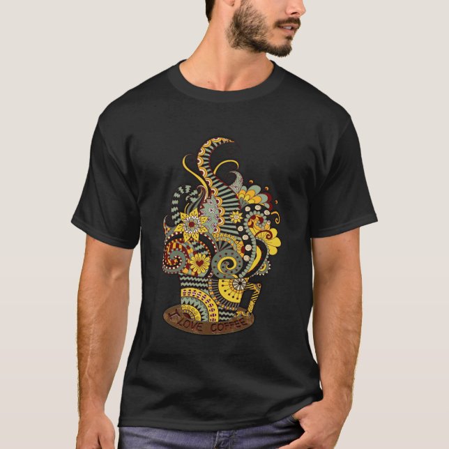 Camiseta Arte de desenho artístico (Frente)
